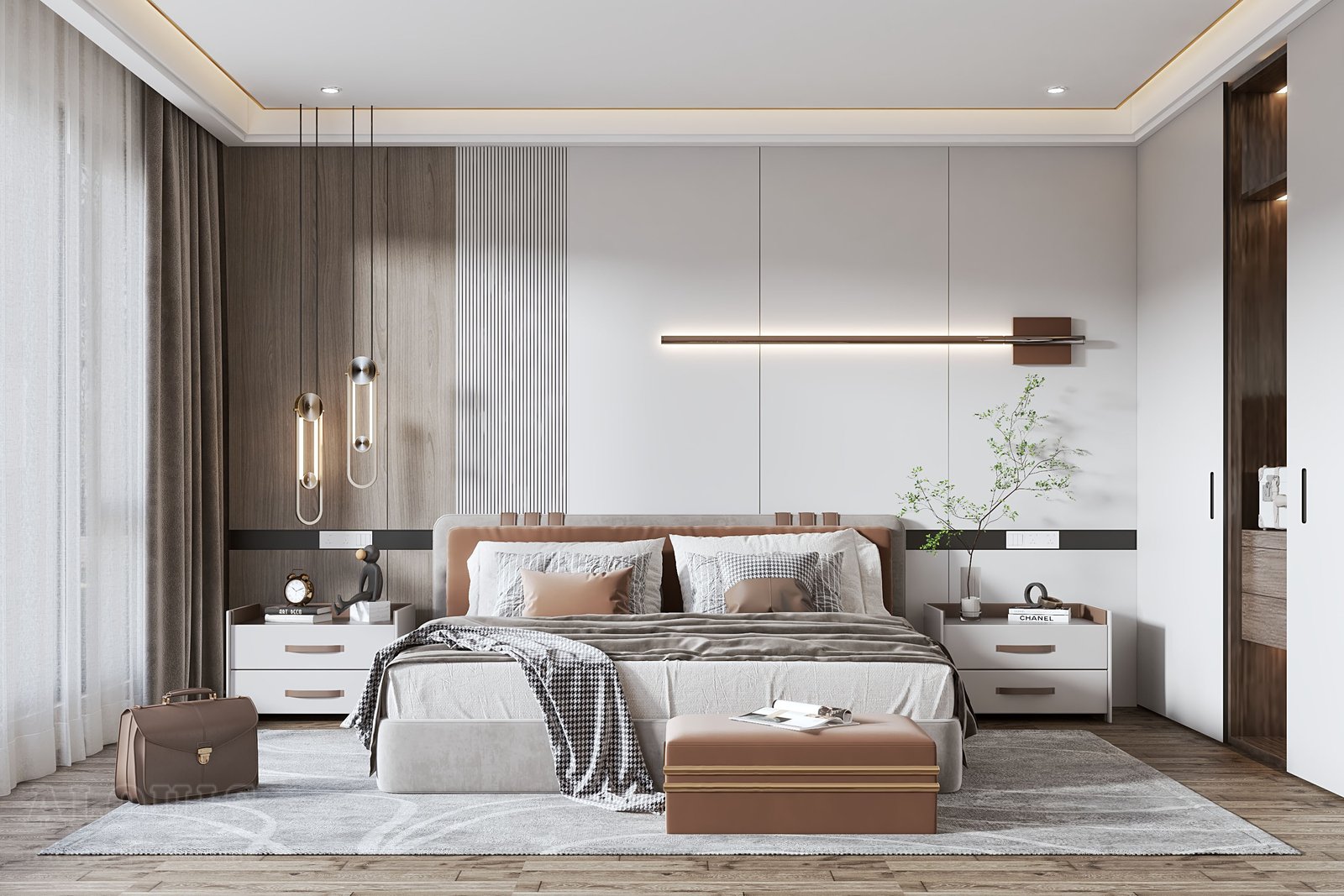 Mẫu thiết kế nội thất phòng ngủ - Nội thất GIA TRƯỜNG AN chuyên thi công nội thất phòng ngủ 31