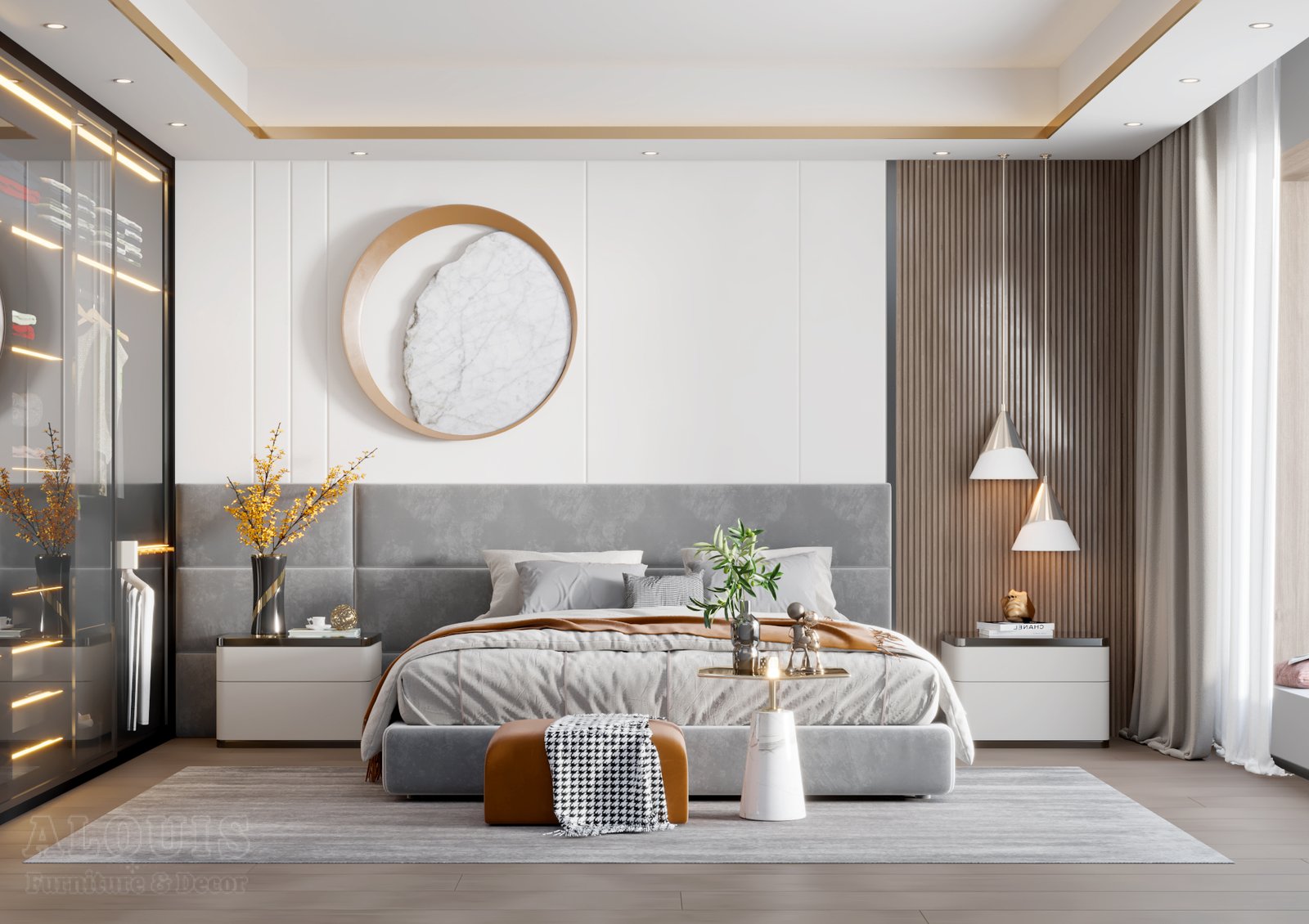 Mẫu thiết kế nội thất phòng ngủ - Nội thất GIA TRƯỜNG AN chuyên thi công nội thất phòng ngủ 34