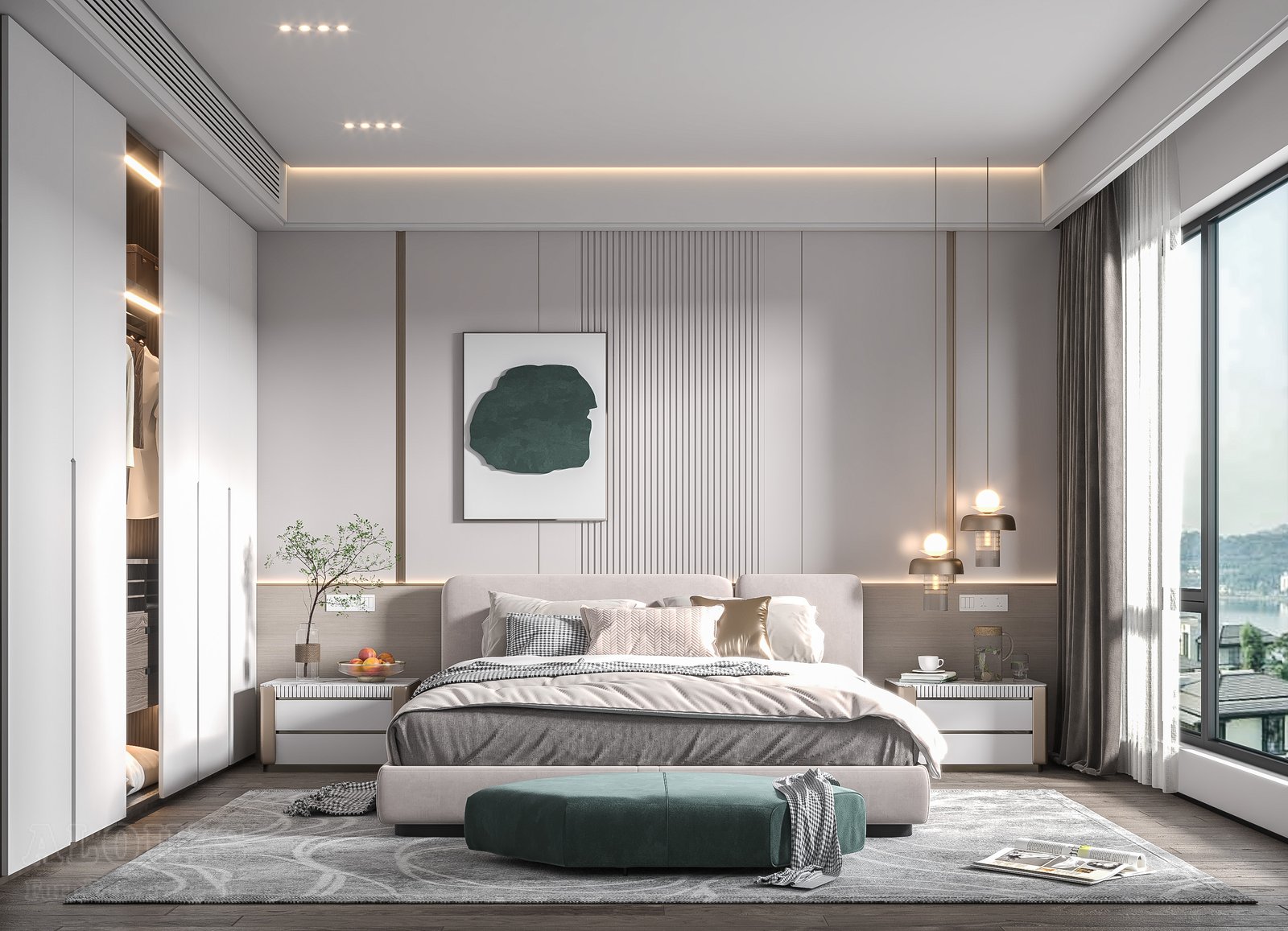 Mẫu thiết kế nội thất phòng ngủ - Nội thất GIA TRƯỜNG AN chuyên thi công nội thất phòng ngủ 35