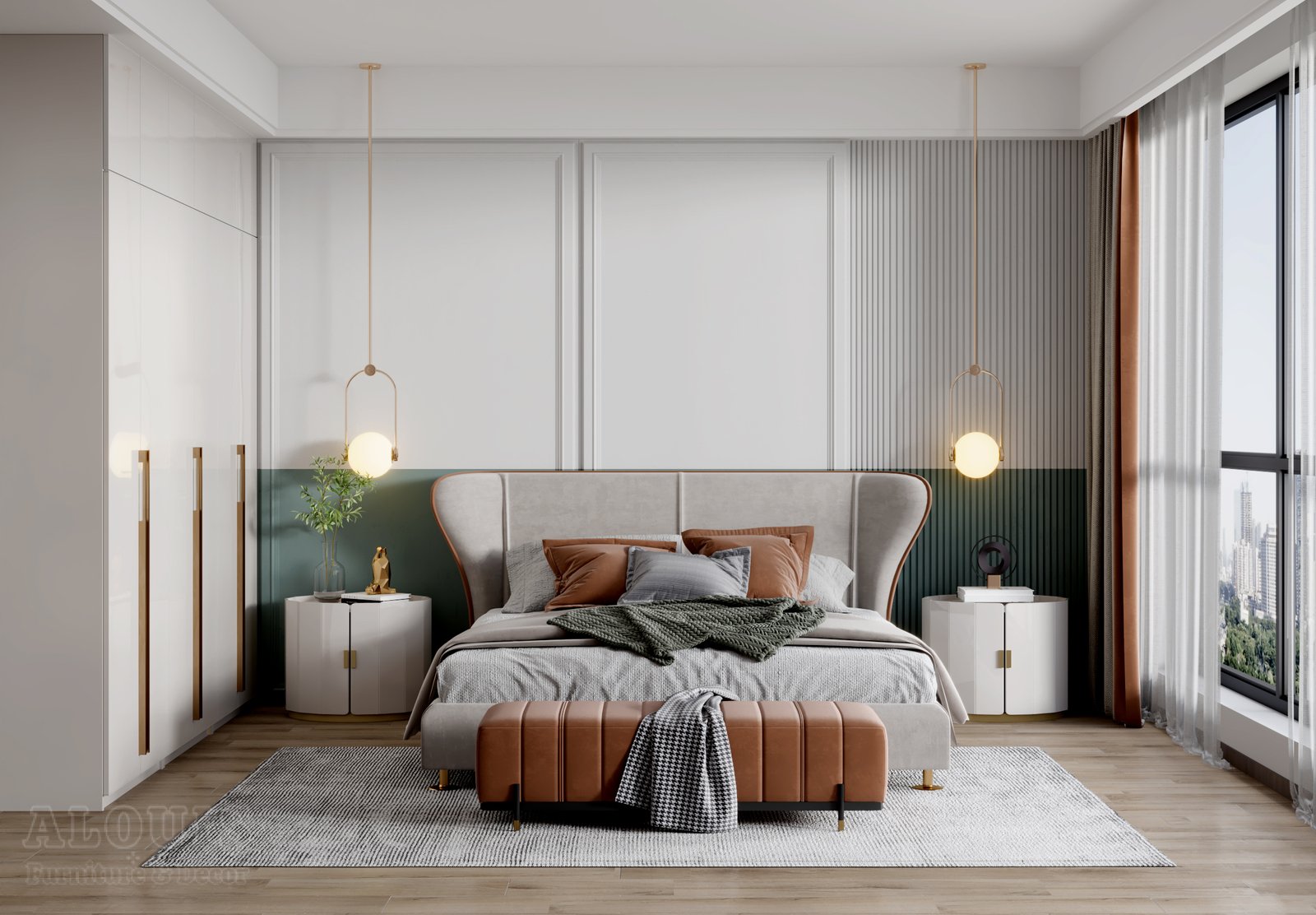 Mẫu thiết kế nội thất phòng ngủ - Nội thất GIA TRƯỜNG AN chuyên thi công nội thất phòng ngủ 43