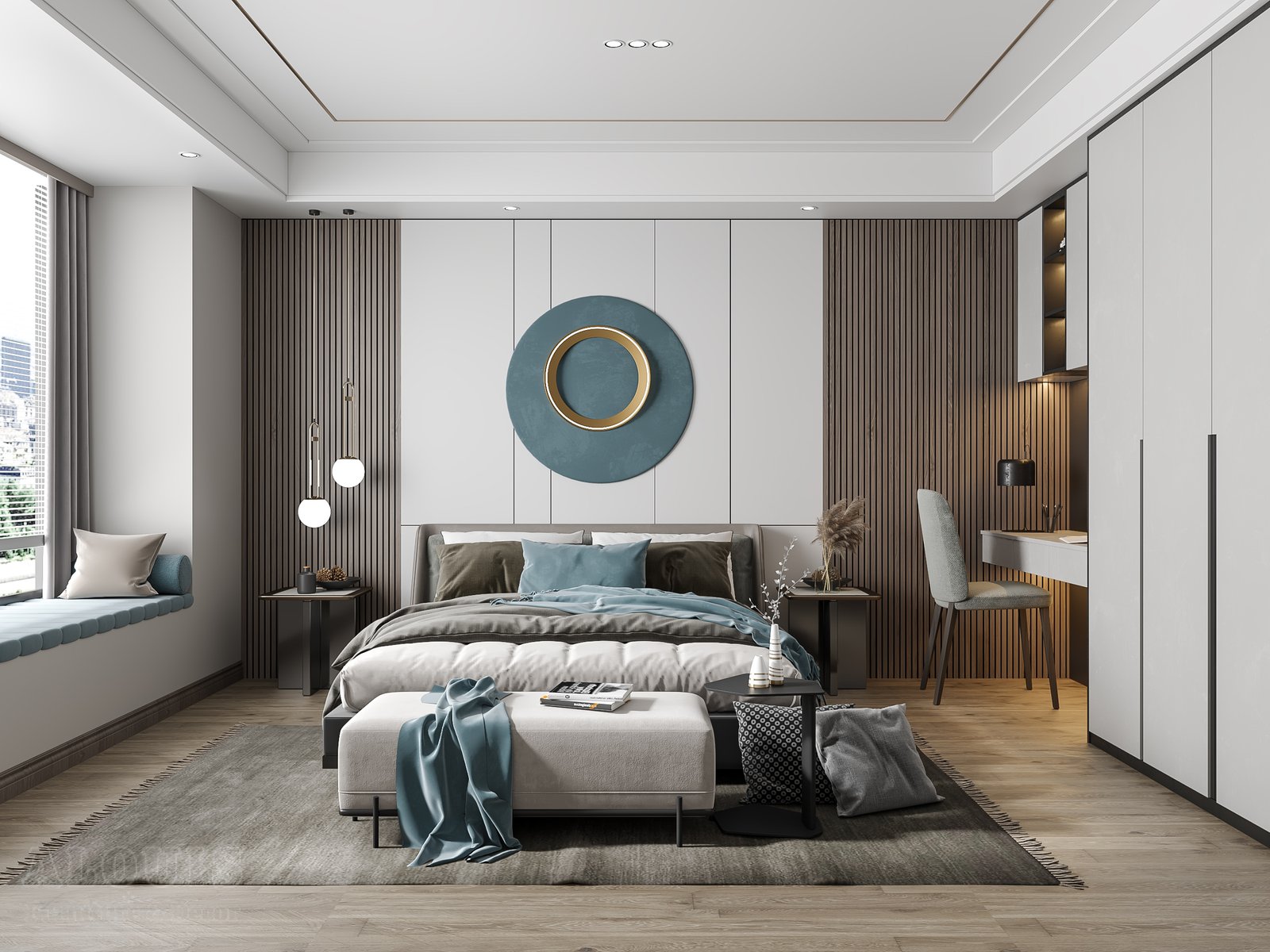 Mẫu thiết kế nội thất phòng ngủ - Nội thất GIA TRƯỜNG AN chuyên thi công nội thất phòng ngủ 66