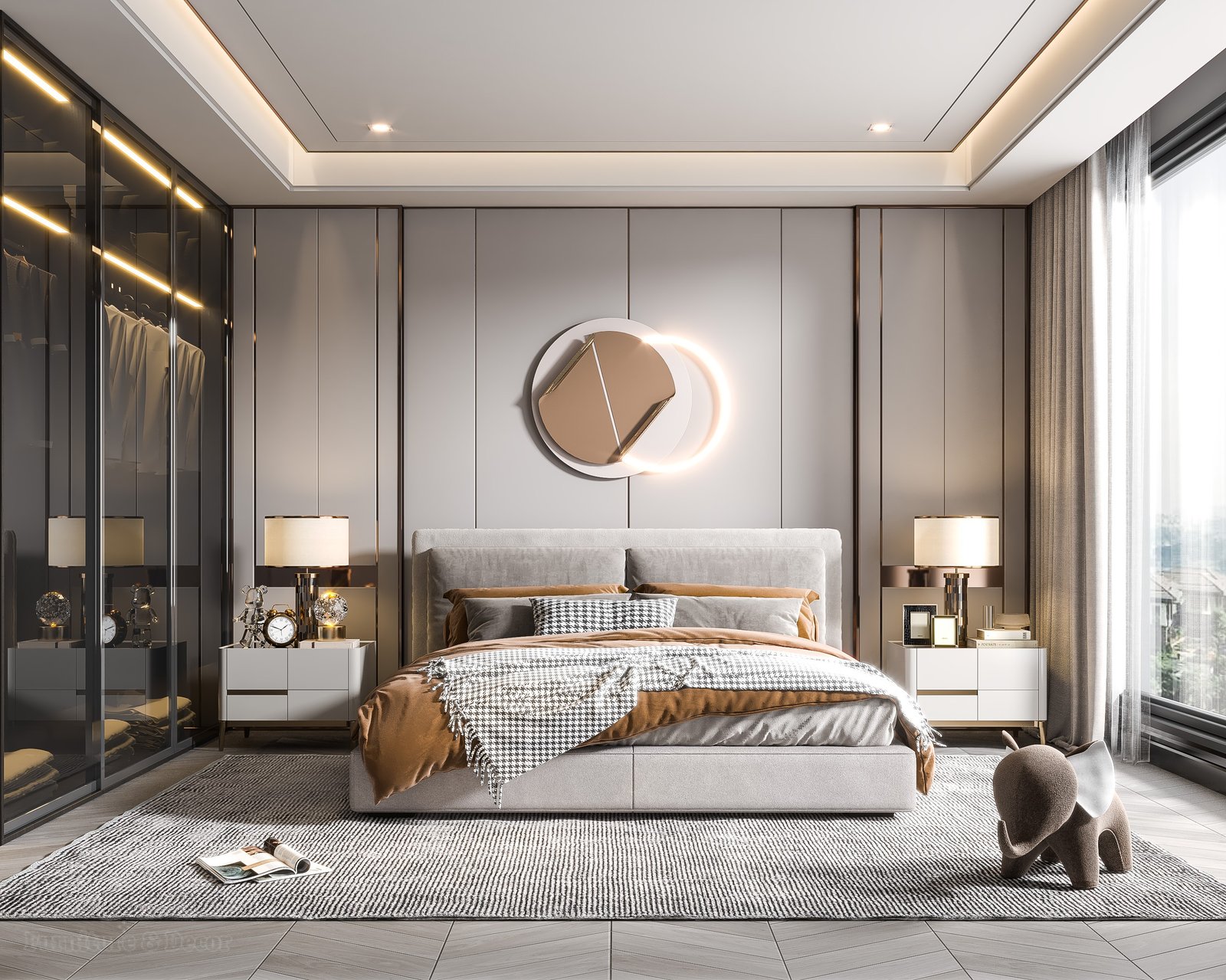 Mẫu thiết kế nội thất phòng ngủ - Nội thất GIA TRƯỜNG AN chuyên thi công nội thất phòng ngủ 7