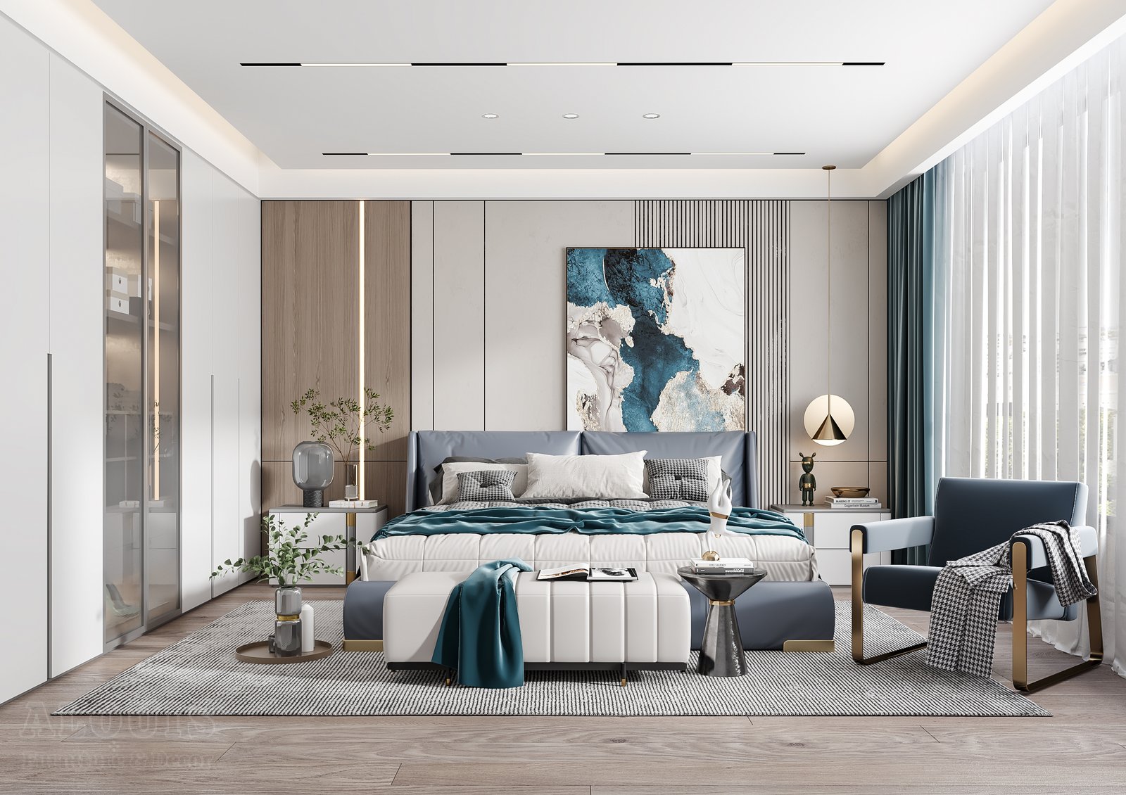 Mẫu thiết kế nội thất phòng ngủ - Nội thất GIA TRƯỜNG AN chuyên thi công nội thất phòng ngủ 83