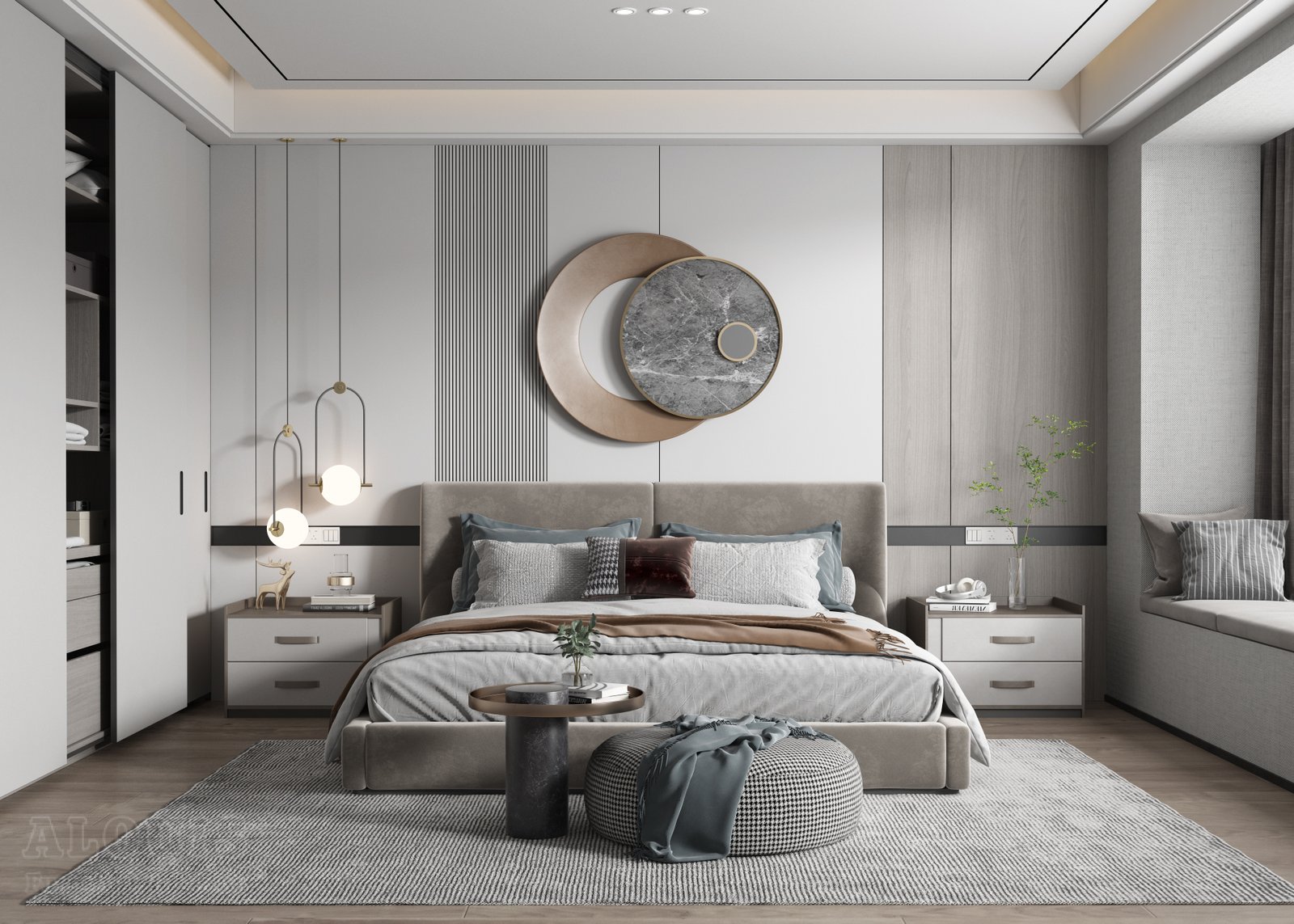 Mẫu thiết kế nội thất phòng ngủ - Nội thất GIA TRƯỜNG AN chuyên thi công nội thất phòng ngủ 89