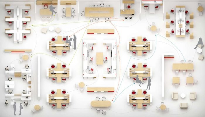 Nội thất văn phòng rộng-Thiết kế nội thất văn phòng - GIA TRƯỜNG AN