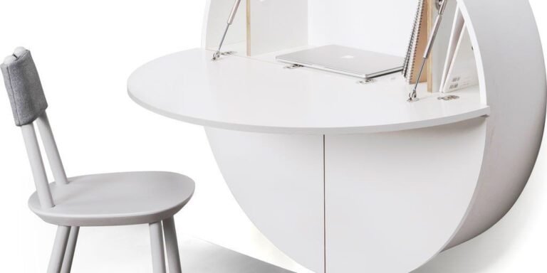 1 BÀN LÀM VIỆC TREO TƯỜNG TẠI NHÀ ĐỘC ĐÁO 02 - Gia Trường An