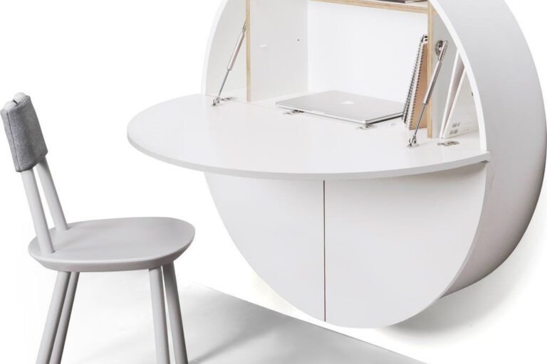 1 BÀN LÀM VIỆC TREO TƯỜNG TẠI NHÀ ĐỘC ĐÁO 02 - Gia Trường An