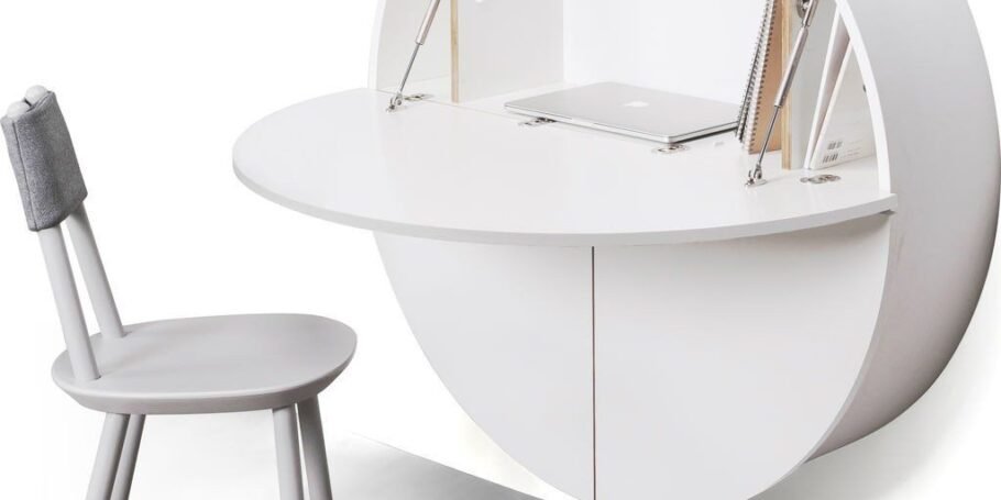 BÀN LÀM VIỆC TREO TƯỜNG TẠI NHÀ ĐỘC ĐÁO 02 - Gia Trường An