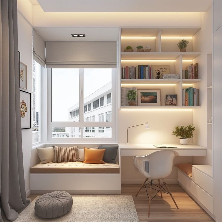 Những mẫu bàn làm việc kết hợp kệ sách đẹp, tiện lợi cho không gian tại TP Hồ Chí Minh - Gia Trường An