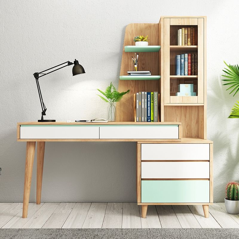 Những mẫu bàn làm việc kết hợp kệ sách đẹp, tiện lợi cho không gian tại TP Hồ Chí Minh - Gia Trường An