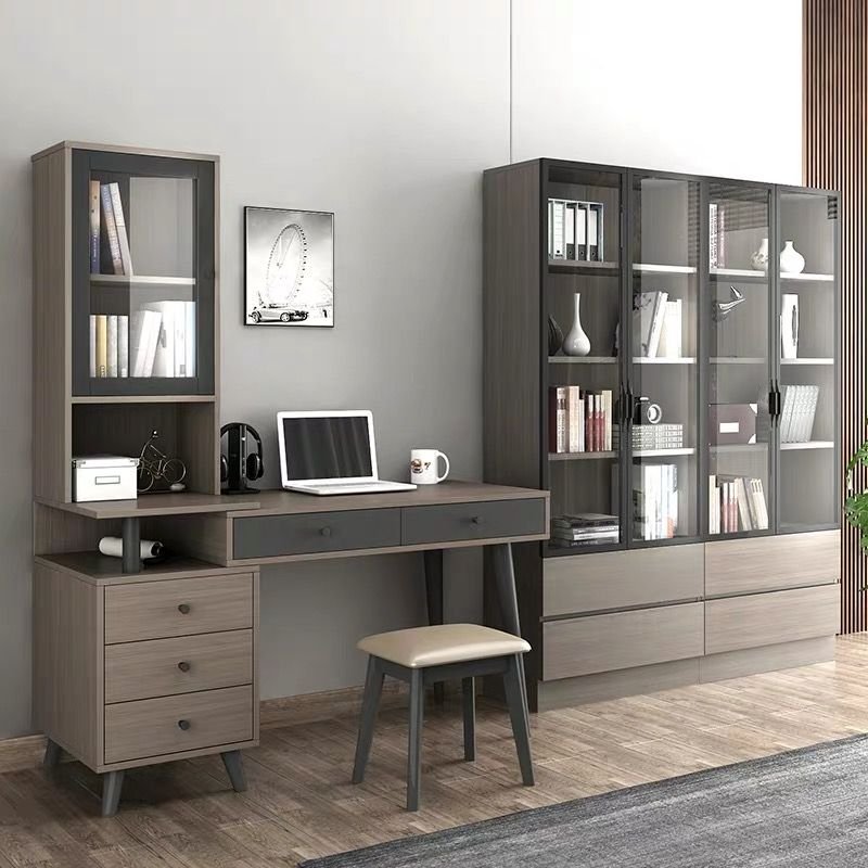 47 Những mẫu bàn làm việc kết hợp kệ sách đẹp, tiện lợi cho không gian tại TP Hồ Chí Minh - Gia Trường An