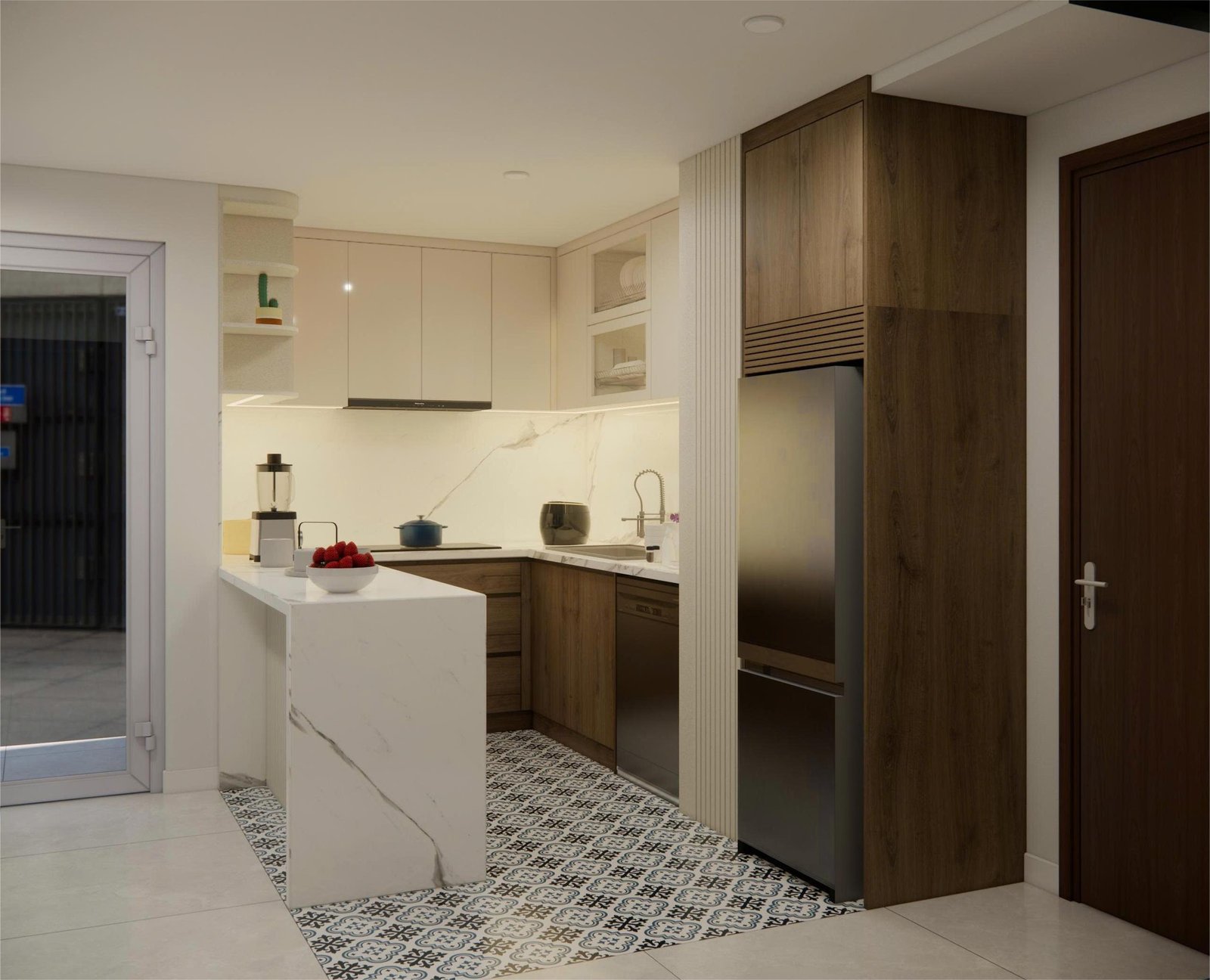 THIẾT KẾ VÀ THI CÔNG NỘI THẤT CĂN HỘ SUNRISE CITY CHỊ HƯƠNG QUẬN 7 - HOÀN THIỆN THEO THIẾT KẾ, BÀN GIAO ĐÚNG HẸN - Gia Trường An