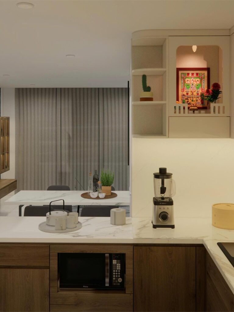 THIẾT KẾ VÀ THI CÔNG NỘI THẤT CĂN HỘ SUNRISE CITY CHỊ HƯƠNG QUẬN 7 - HOÀN THIỆN THEO THIẾT KẾ, BÀN GIAO ĐÚNG HẸN - Gia Trường An