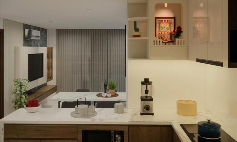 THIẾT KẾ VÀ THI CÔNG NỘI THẤT CĂN HỘ SUNRISE CITY CHỊ HƯƠNG QUẬN 7 - HOÀN THIỆN THEO THIẾT KẾ, BÀN GIAO ĐÚNG HẸN - Gia Trường An