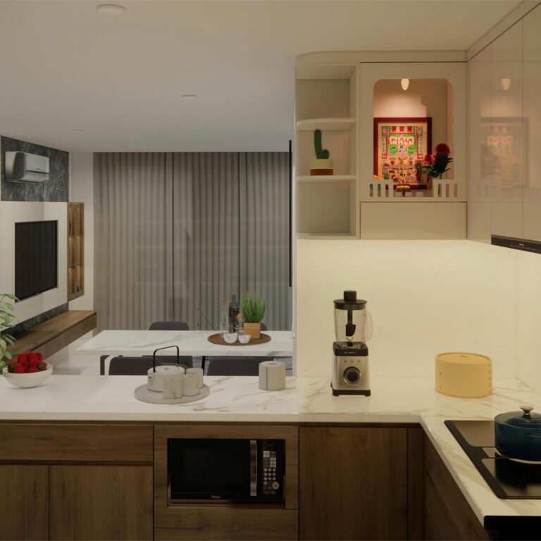 6 THIẾT KẾ VÀ THI CÔNG NỘI THẤT CĂN HỘ SUNRISE CITY CHỊ HƯƠNG QUẬN 7 - HOÀN THIỆN THEO THIẾT KẾ, BÀN GIAO ĐÚNG HẸN - Gia Trường An