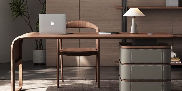 1 BÀN LÀM VIỆC GIÁM ĐỐC CAO CẤP 01 - Gia Trường An