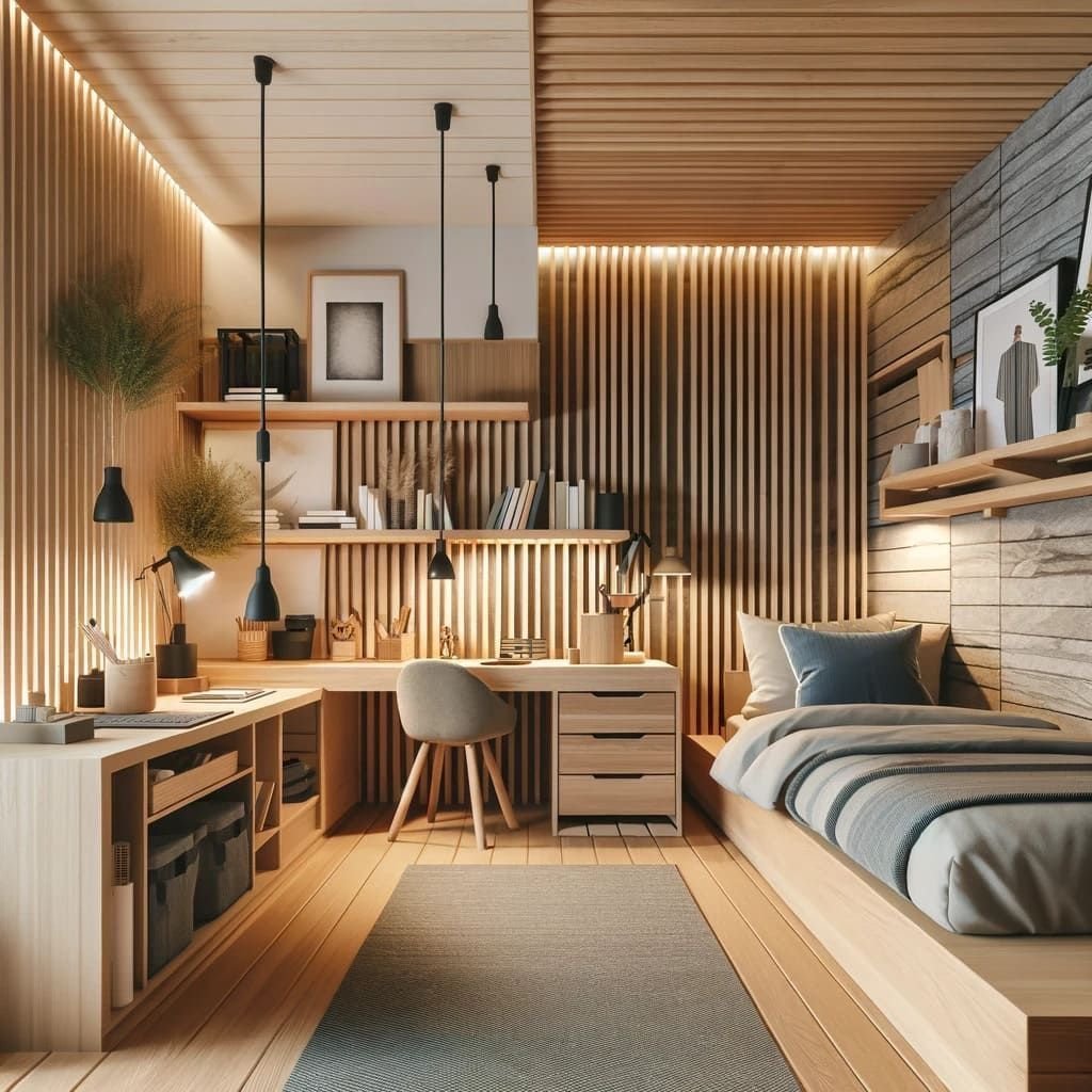 CÁCH BỐ TRÍ PHÒNG NGỦ NHỎ SAO CHO VỪA THOÁNG VỪA ẤM CÚNG - Gia Trường An