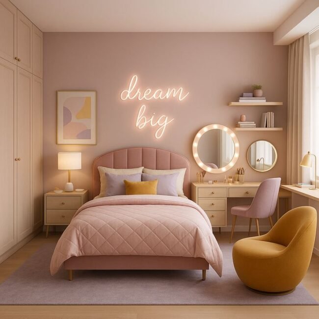 17 CÁC GỢI Ý TRANG TRÍ PHÒNG NGỦ DỄ THƯƠNG CHO NÀNG - Gia Trường An