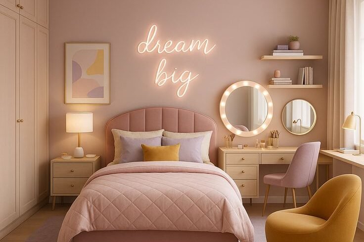 17 CÁC GỢI Ý TRANG TRÍ PHÒNG NGỦ DỄ THƯƠNG CHO NÀNG - Gia Trường An