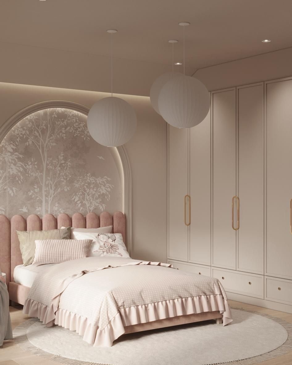CÁC GỢI Ý TRANG TRÍ PHÒNG NGỦ DỄ THƯƠNG CHO NÀNG - Gia Trường An