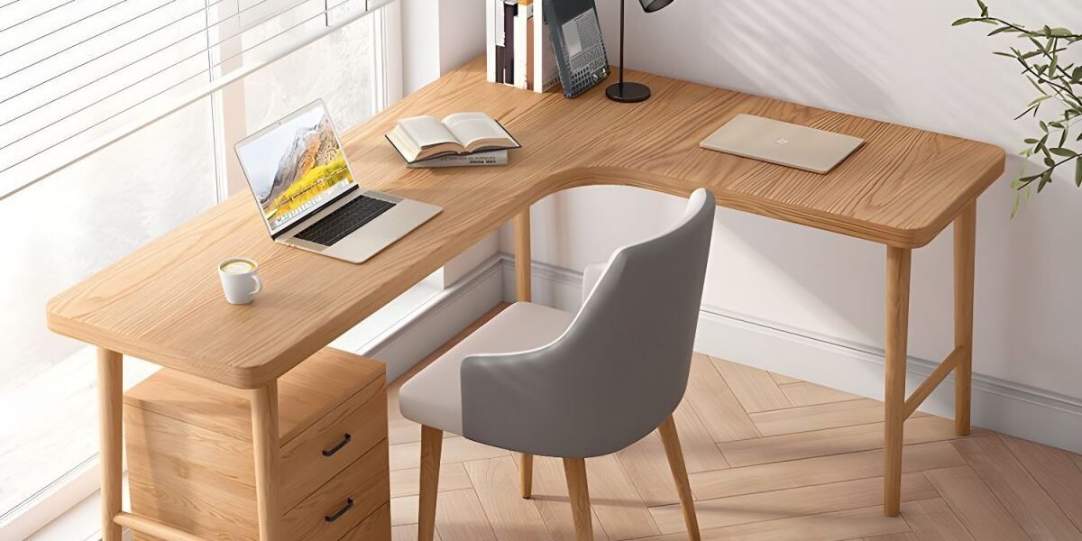 4 Bàn Làm Việc Chữ L Đẹp 03 – Giải Pháp Không Gian Làm Việc Thông Minh, Hiện Đại - Gia Trường An