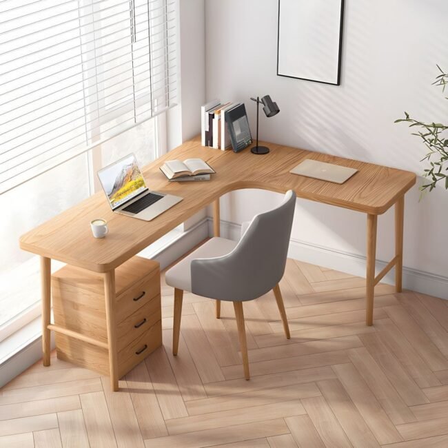 Bàn Làm Việc Chữ L Đẹp 03 – Giải Pháp Không Gian Làm Việc Thông Minh, Hiện Đại - Gia Trường An