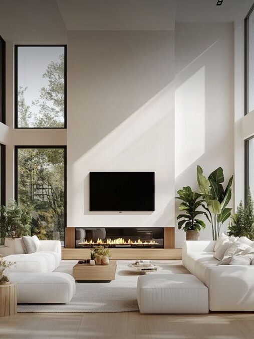 XU HƯỚNG THIẾT KẾ PHÒNG KHÁCH NĂM 2025: HIỆN ĐẠI – TỐI GIẢN – GẦN GŨI THIÊN NHIÊN - Gia Trường An