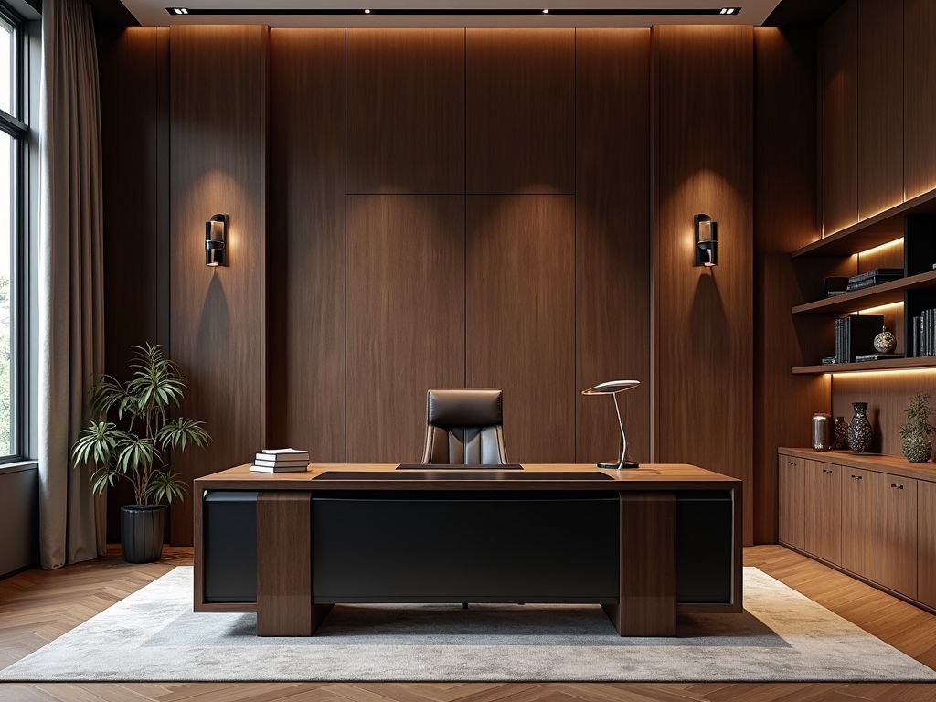 NỘI THẤT PHÒNG LÀM VIỆC GIÁM ĐỐC – KHẲNG ĐỊNH VỊ THẾ LÃNH ĐẠO & ĐẲNG CẤP DOANH NGHIỆP - Gia Trường An