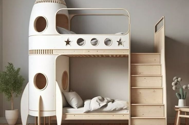 10 MẪU GIƯỜNG TẦNG TRẺ EM ĐẸP – AN TOÀN – TIẾT KIỆM DIỆN TÍCH - Gia Trường An