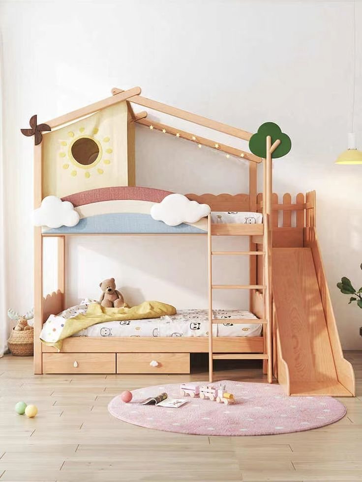 14 MẪU GIƯỜNG TẦNG TRẺ EM ĐẸP – AN TOÀN – TIẾT KIỆM DIỆN TÍCH - Gia Trường An