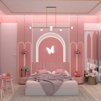 THIẾT KẾ PHÒNG NGỦ CHO BÉ GÁI PHONG CÁCH PASTEL – NHẸ NHÀNG VÀ DỄ THƯƠNG - Gia Trường An