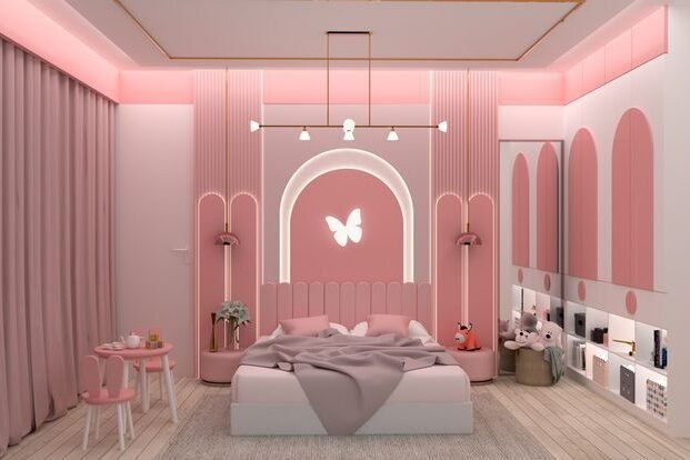 2 THIẾT KẾ PHÒNG NGỦ CHO BÉ GÁI PHONG CÁCH PASTEL – NHẸ NHÀNG VÀ DỄ THƯƠNG - Gia Trường An