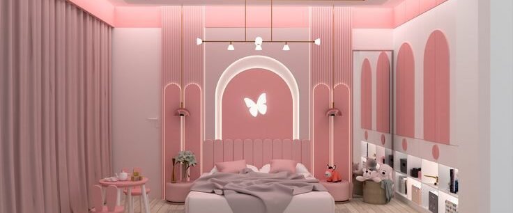 THIẾT KẾ PHÒNG NGỦ CHO BÉ GÁI PHONG CÁCH PASTEL – NHẸ NHÀNG VÀ DỄ THƯƠNG - Gia Trường An