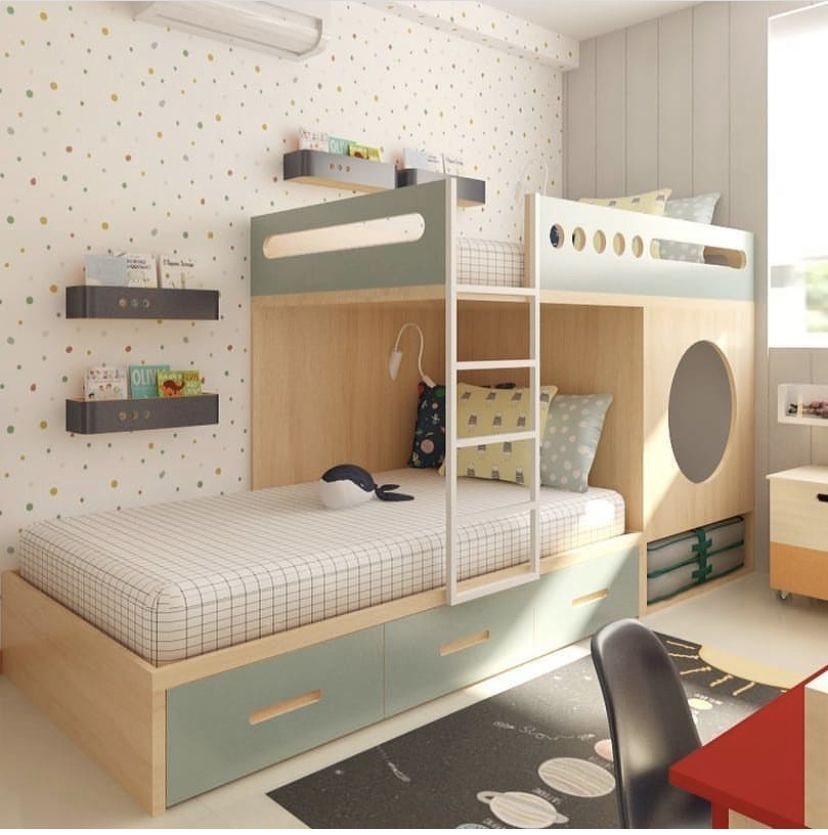 20 MẪU GIƯỜNG TẦNG TRẺ EM ĐẸP – AN TOÀN – TIẾT KIỆM DIỆN TÍCH - Gia Trường An