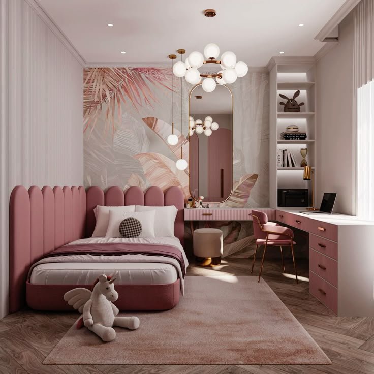 9 THIẾT KẾ PHÒNG NGỦ CHO BÉ GÁI PHONG CÁCH PASTEL – NHẸ NHÀNG VÀ DỄ THƯƠNG - Gia Trường An