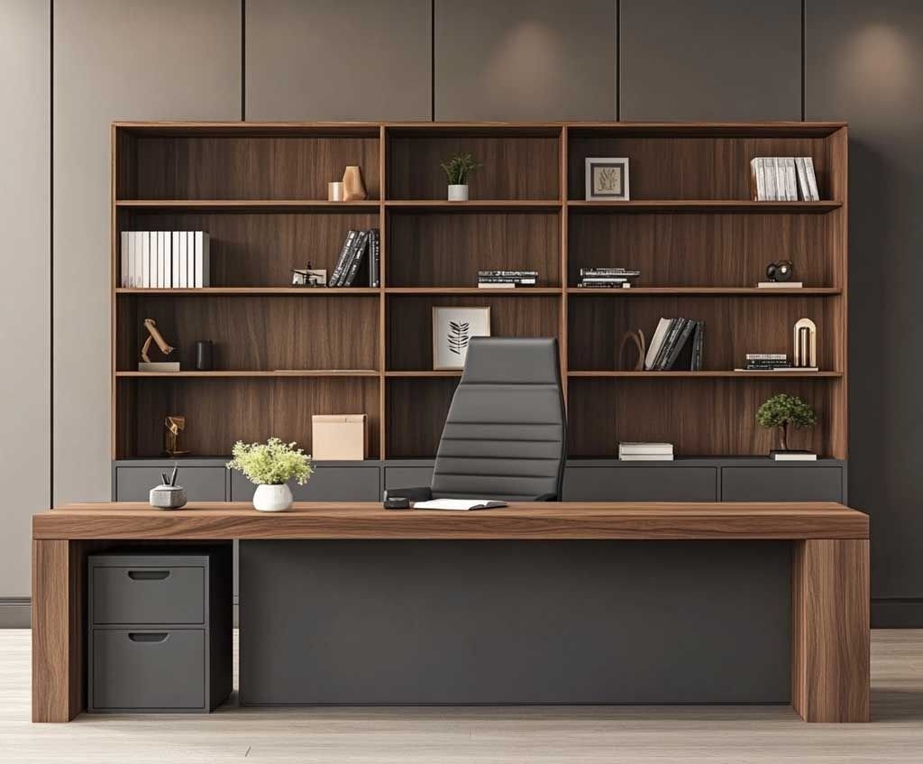 NỘI THẤT PHÒNG LÀM VIỆC GIÁM ĐỐC – KHẲNG ĐỊNH VỊ THẾ LÃNH ĐẠO & ĐẲNG CẤP DOANH NGHIỆP - Gia Trường An