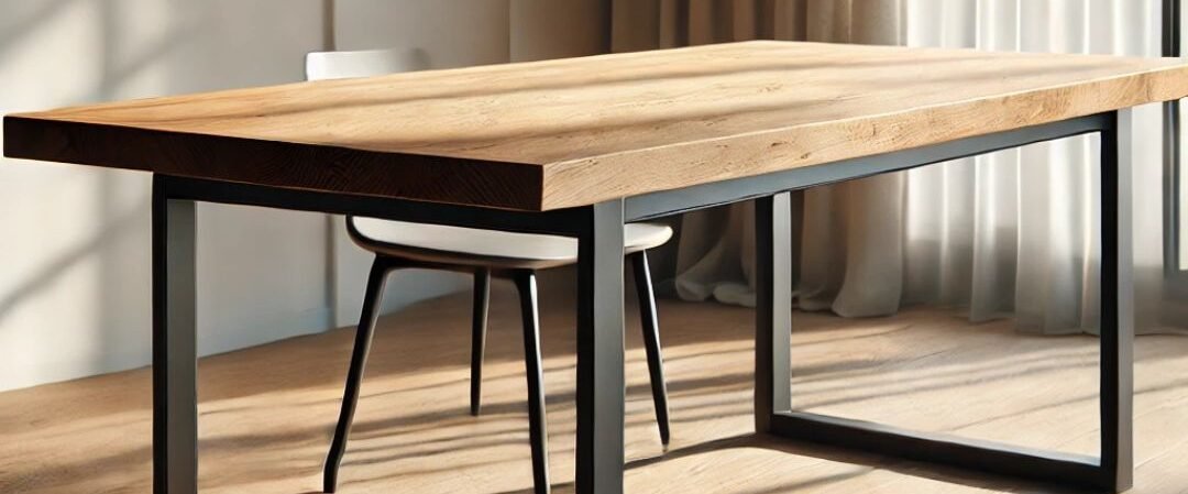 MẪU BÀN LÀM VIỆC KHUNG CHÂN SẮT ĐẶT GIA CÔNG THEO THIẾT KẾ RIÊNG THÌ CÓ THỂ ĐẶT SẢN XUẤT Ở ĐÂU? - Gia Trường An