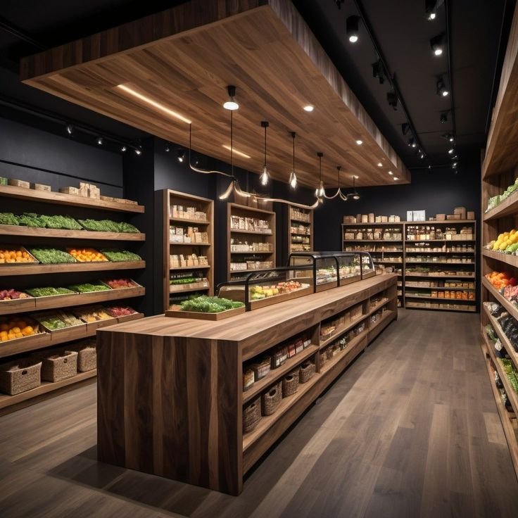 XU HƯỚNG KỆ TRƯNG BÀY GỖ CAO CẤP HIỆN NAY TRONG CÁC CHUỖI SIÊU THỊ BÁN LẺ - Gia Trường An