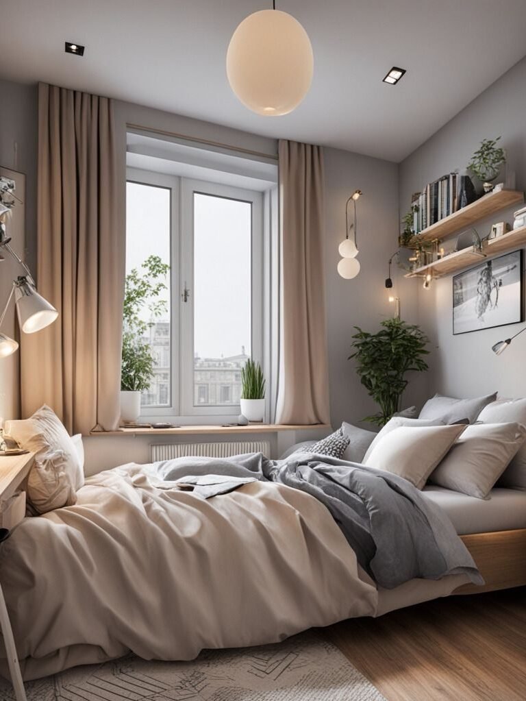 TỰ THIẾT KẾ PHÒNG NGỦ BẰNG AI VÀ TÌM XƯỞNG NHẬN GIA CÔNG THEO YÊU CẦU - Gia Trường An