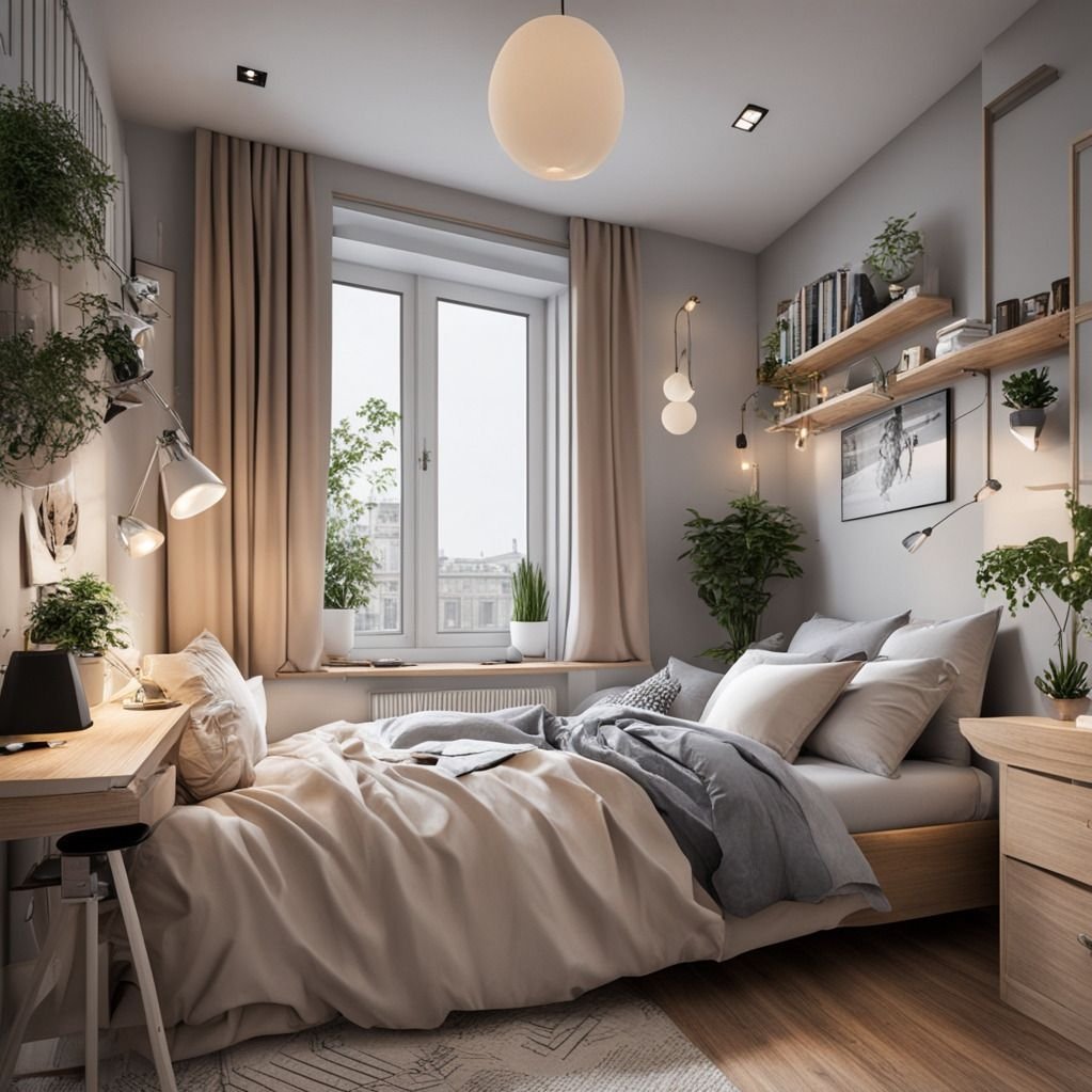 1 TỰ THIẾT KẾ PHÒNG NGỦ BẰNG AI VÀ TÌM XƯỞNG NHẬN GIA CÔNG THEO YÊU CẦU - Gia Trường An